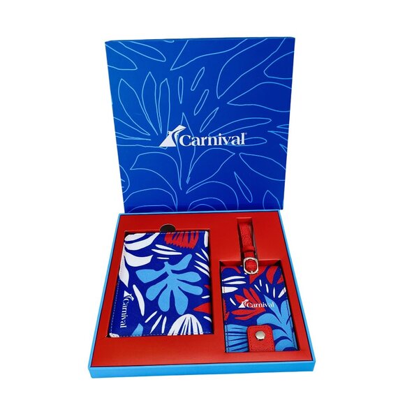 Carnival Cruise Passport Holder & Luggage Tag Set - Picture 4 of 4